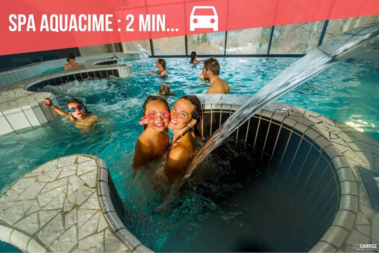 RED APPLE CARROZ Duplex de charme WIFI Parking Balcon TV Ski-Bus Les Carroz d'Arâches Exterior foto
